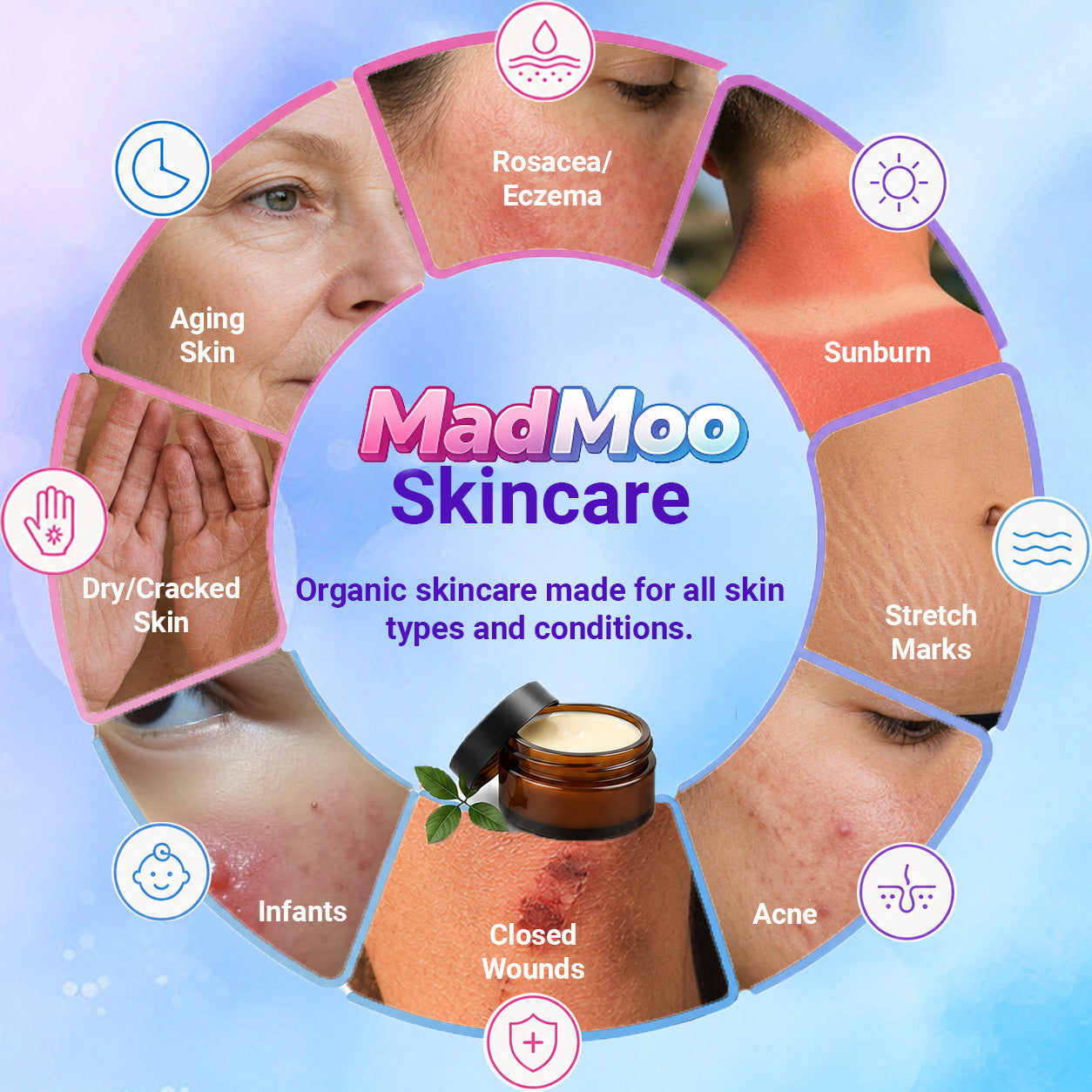 MadMoo Grass Fed Tallow and Honey balm