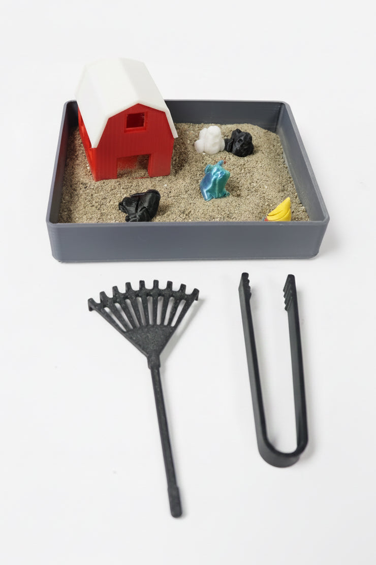 Barnyard Desktop Zen Garden