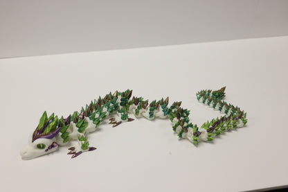 24‑Inch Crystal‑Scale Diamond Dragon