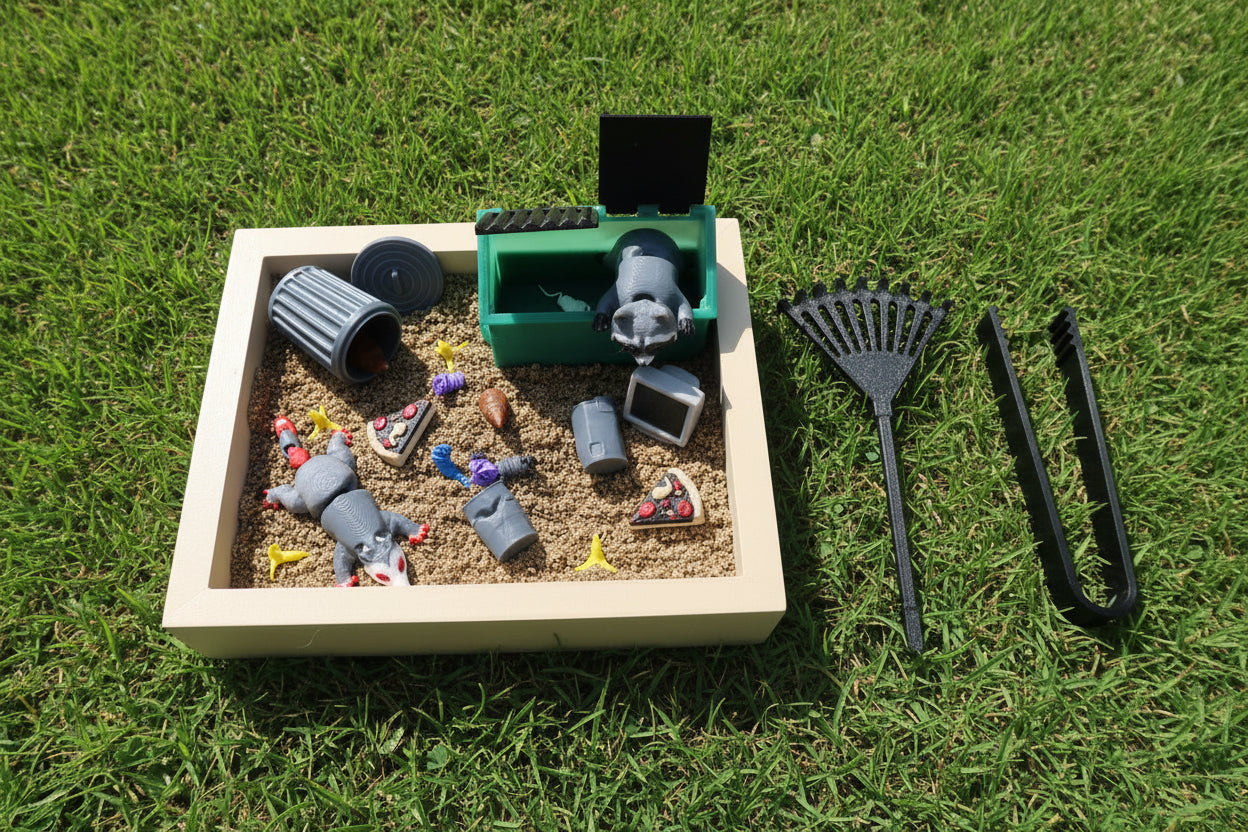 Dumpster Zen Garden Kit
