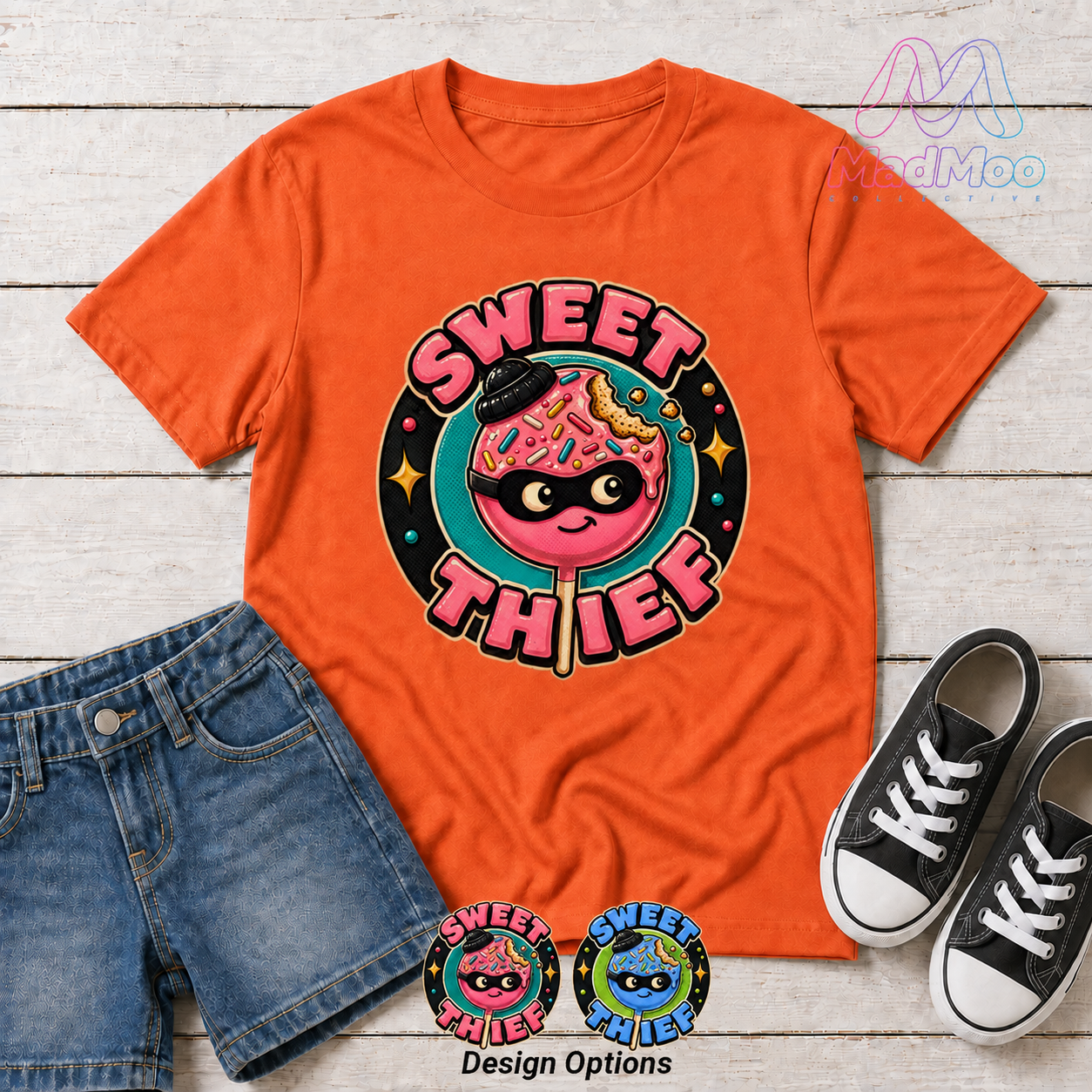Sweet Cake Pop Thief Youth T-Shirt - 50/50