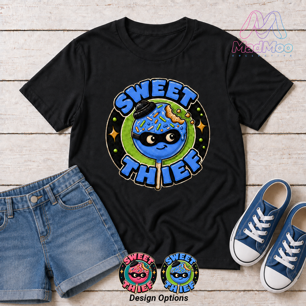 Sweet Cake Pop Thief Youth T-Shirt - 50/50