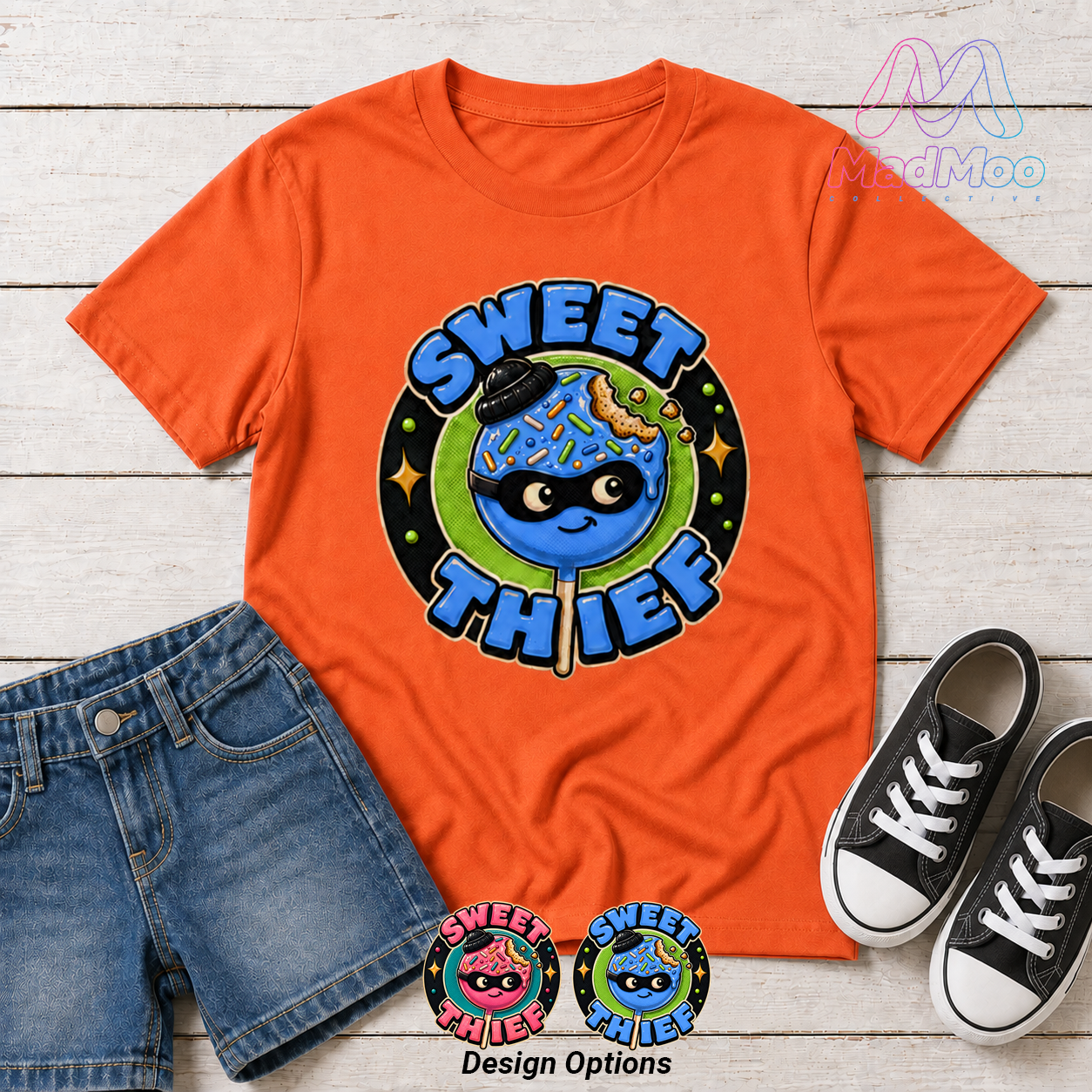 Sweet Cake Pop Thief Youth T-Shirt - 50/50