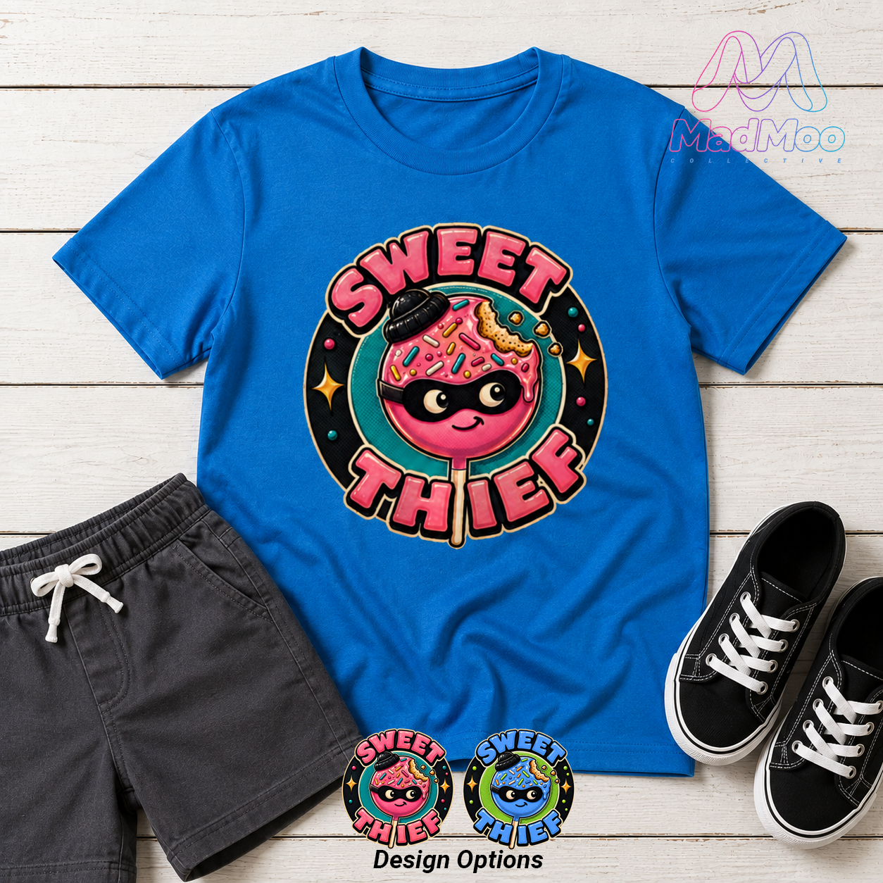 Sweet Cake Pop Thief Youth T-Shirt - 50/50