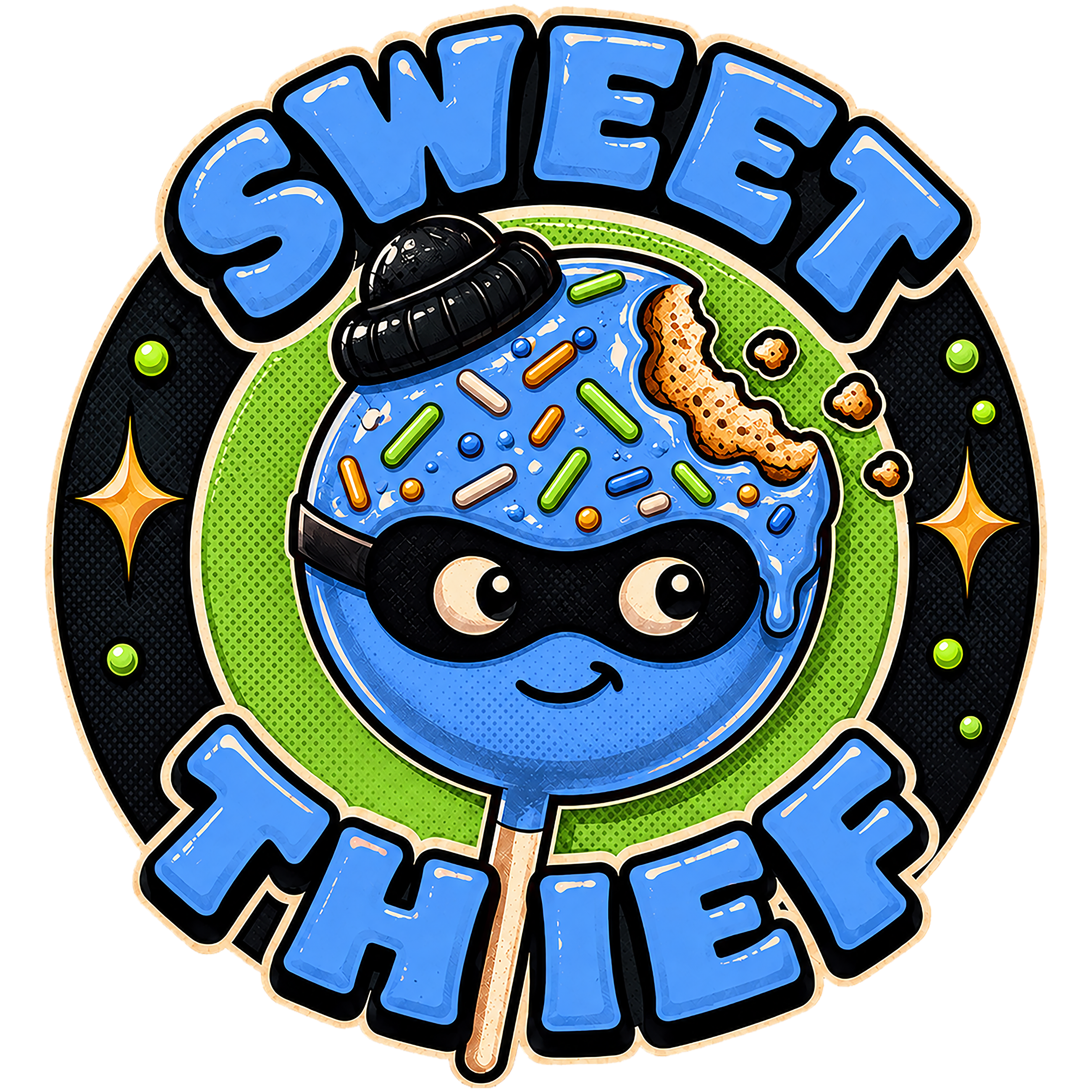 Sweet Cake Pop Thief Youth T-Shirt - 50/50