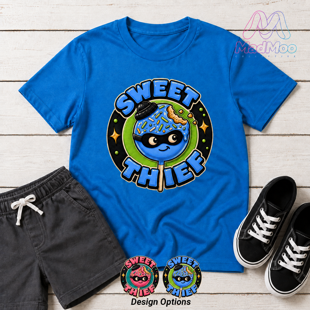 Sweet Cake Pop Thief Youth T-Shirt - 50/50