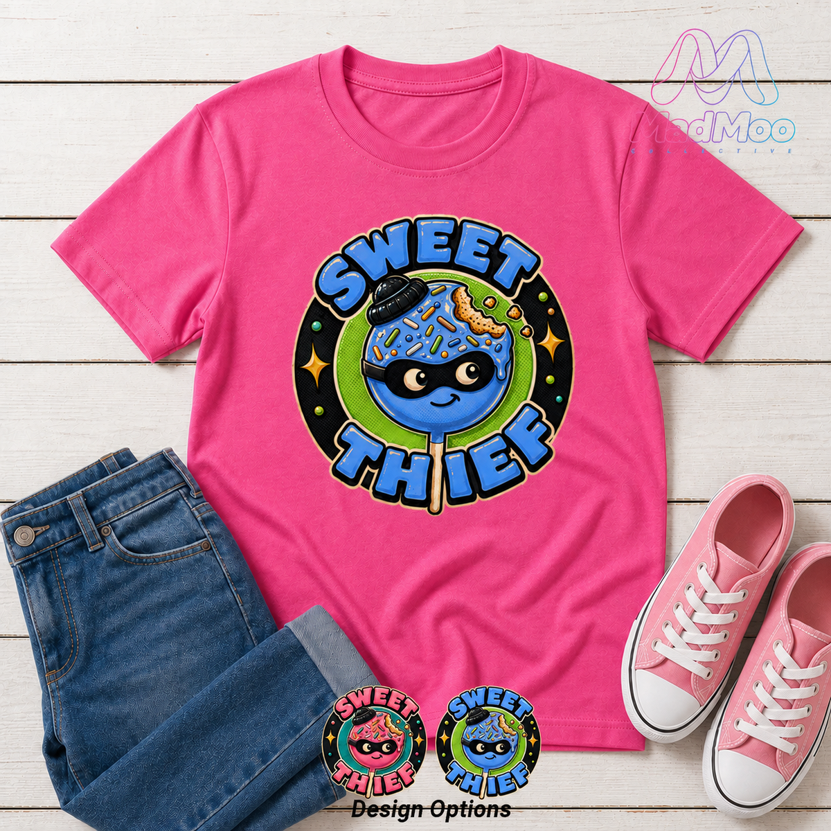 Sweet Cake Pop Thief Youth T-Shirt - 50/50